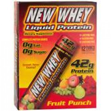 New Whey Liquid Protein Fruit Punch 42g 12 Pack