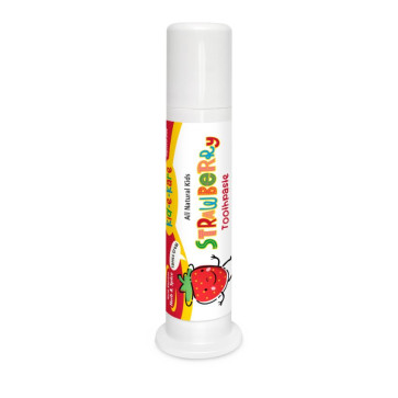 North American Herb & Spice Kid-e-Kare All Natural Kids Strawberry Toothpaste 3.4 oz