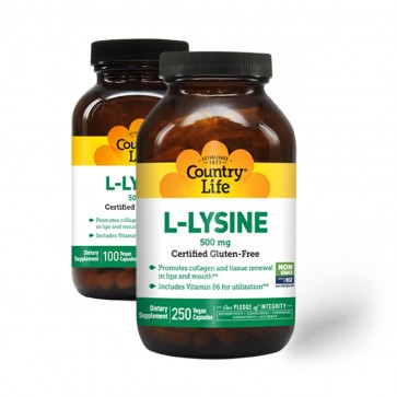 Country Life L-Lysine 500 Mg With B-7
