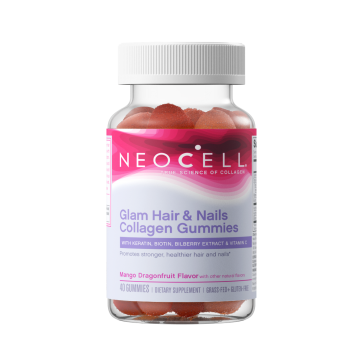 NeoCell Glam Hair & Nails Collagen Gummies 60ct