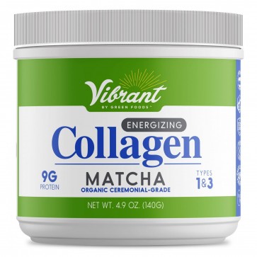 Green Foods Vibrant Energizing Collagen Matcha 140G