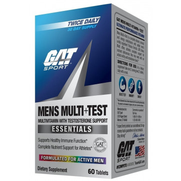 GAT Essentials Mens Multi+Test 150 Tablets