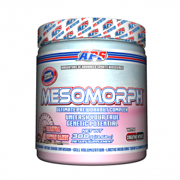 Mesomorph Limited Edition Carnival Cotton Candy Flavor 388 grams 25 Servings by APS