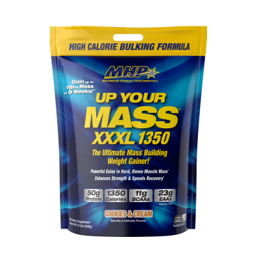 Up Your Mass XXXL 1350 Cookies and Cream 12 lbs
