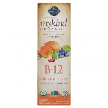 Garden of Life mykind Organics B-12 Spray Raspberry 2 fl oz