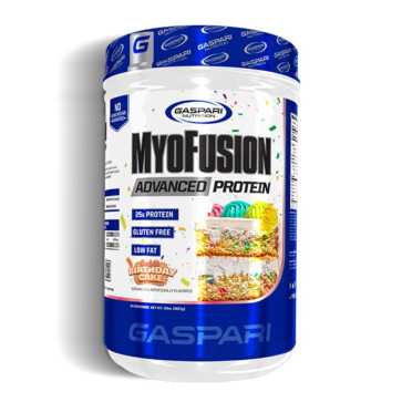 Gaspari Nutrition MyoFusion Advanced Protein Confetti Birthday Cake 2 lbs