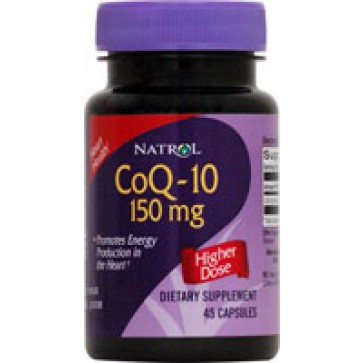 Natrol CoQ-10 150 mg. 45 Capsules
