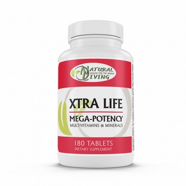 Natural Living Xtra Life Mega-Potency 180 Tablets