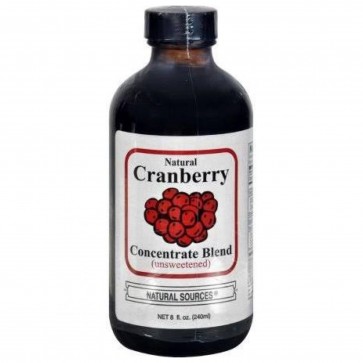 Natural Sources Cranberry Concentrate, 8 fl oz Liquid 