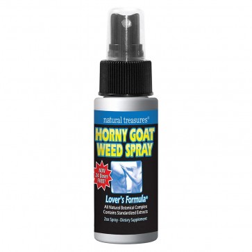 Natural Treasures Horny Goat Weed Spray 2 fl oz
