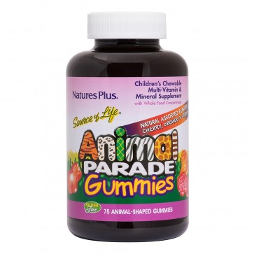 Nature's Plus Source of Life Animal Parade Gummies 75 Gummy Animals