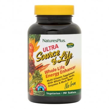 Nature's Plus Ultra Source of Life No Iron 180 Tablets