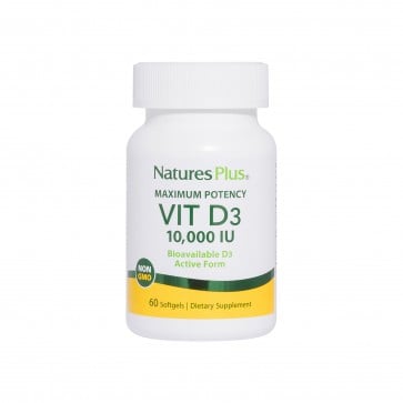 Natures Plus Vitamin D3 10000 IU