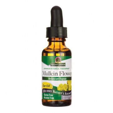 Natures Answer Mullein Flower Ear Oil 1 oz