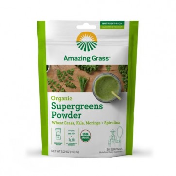 Amazing Grass Organic SuperGreens 30 servings 5.29 oz
