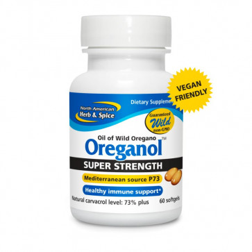 Super Strength Oreganol 60 Softgels by North American Herb and Spice