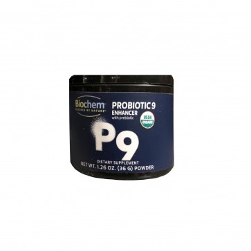 BioChem Probiotic 9 Enhancer with Prebiotic P9 Powder 1.26 oz