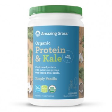 Amazing Grass Protein & Kale Simply Vanilla 15 servings 1.09lb 