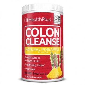 Health Plus Colon Cleanse Pineapple Sweetened with Stevia 9 oz (255g)