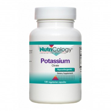 Nutricology Potassium Citrate 120 Vegicaps