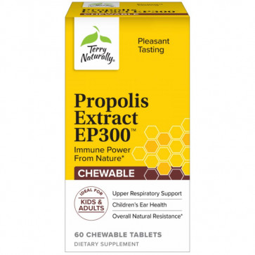 Terry Naturally Propolis Extract EP300 60 Chewable Tablets