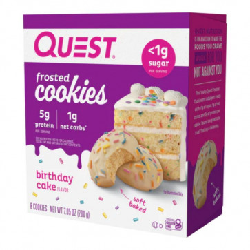 Quest Nutrition Frosted Cookies Birthday Cake 8 Pack