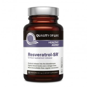 Quality of Life Resveratrol SR 30 Vegicaps