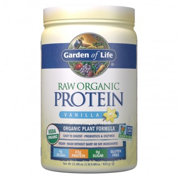 Garden of Life RAW Organic Protein Vanilla 21.86 oz