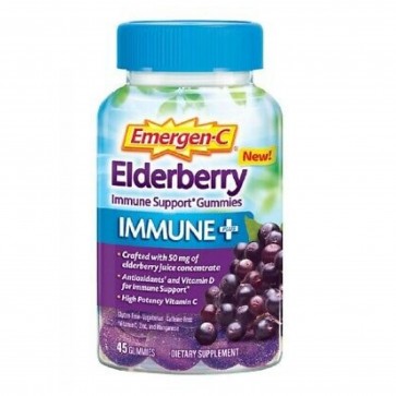 Emergen C Elderberry Immune Plus 45 Gummies
