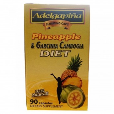 Salud Y Belleza Adelgapina Pineapple & Garcinia Cambogia 20 Tea Bags