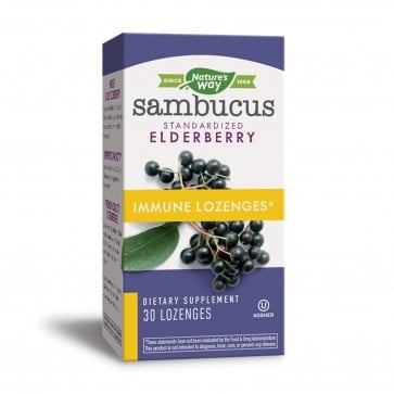 Natures Way Elderberry Immune 30 Lozenges