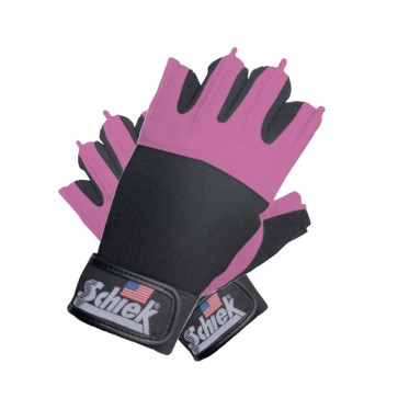 Schiek Sports Model 520 Pink Women's Lifting Gloves - Platinum "Gel" 