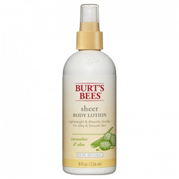 Burt's Bees Sheer Body Lotion Cucumber & Aloe 8fl oz