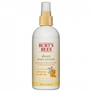Burt's Bees Sheer Body Lotion Clementine & Calla Lily 8fl oz