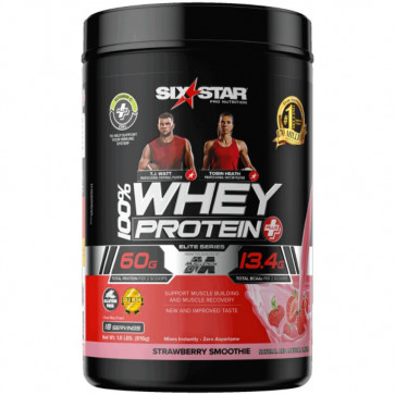 Whey Protein Plus Strawberry 1.8 lbs by Six Star