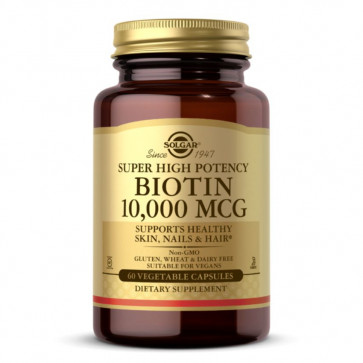 Solgar Biotin 10,000 MCG 60 Capsules