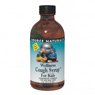 Source Naturals Wellness Cough Syrup For Kids And Teens 4 fl oz