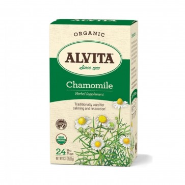 Alvita Caffeine Free Chamomile 30 Tea Bags