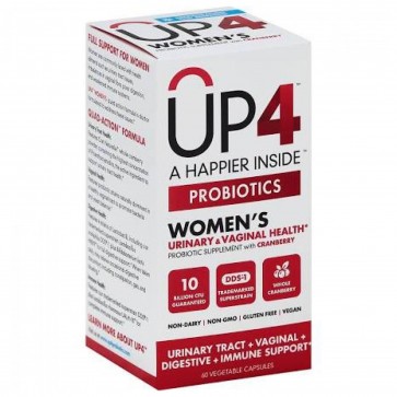UP4 Probiotics with DDS®-1 Women's 10 billion CFU 60 Vegetable Capsules