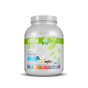 Vega One All-in-One Nutritional Shake Extra Large French Vanilla 65.5 oz