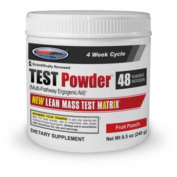 USP Labs Test Powder Fruit Punch 8.5 oz