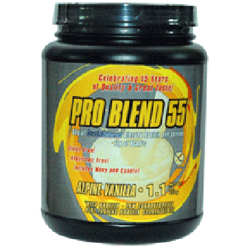 PRO BLEND NUTRITION Pro Blend 55 Alpine Vanilla 1.1 lbs
