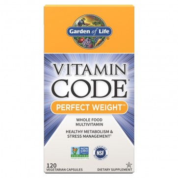 Garden of Life Vitamin Code Perfect Weight Whole Food Multivitamin 120 Capsules