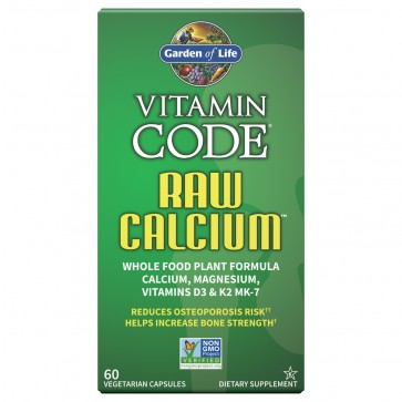 Garden of Life Vitamin Code RAW Calcium 60 Vegetarian Capsules