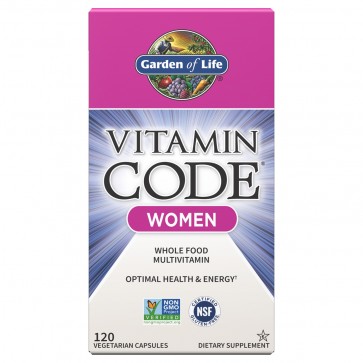 Garden of Life Vitamin Code Women Multivitamin 120 Vegetarian Capsules