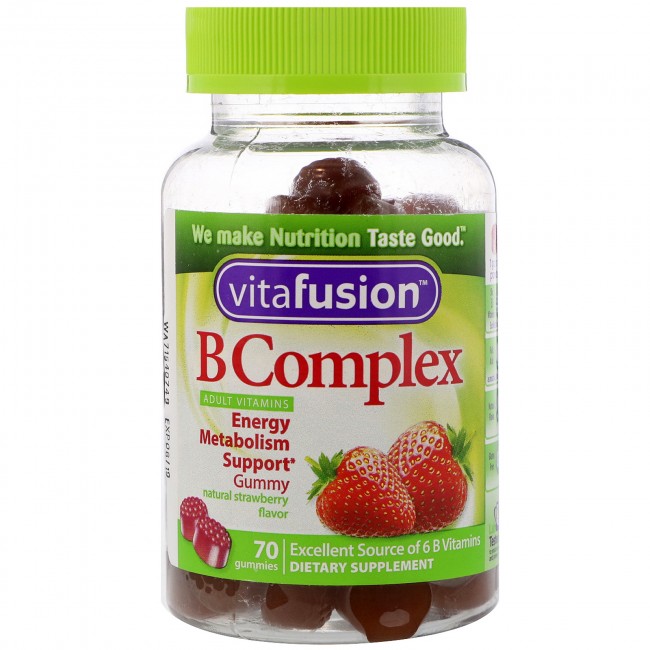 Vitafusion B Complex Adult Vitamins Gummies 70 Ct Everything Else