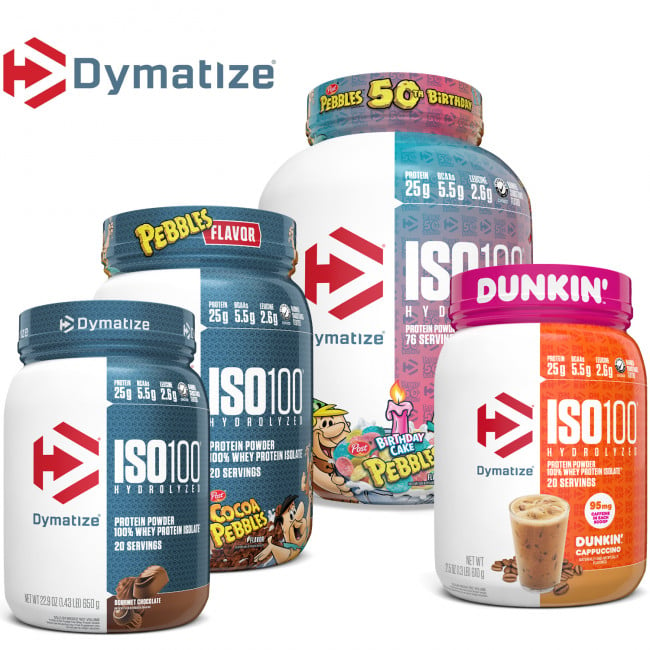 Dymatize Nutrition ISO-100 100% Whey Protein Isolate Gourmet Vanilla 5 lb