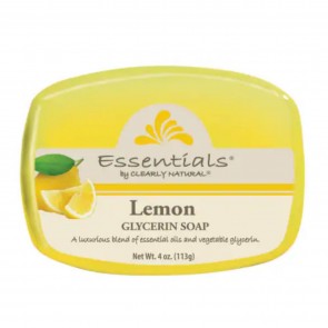 Clearly Natural Essentials Glycerin Bar Soap Lemon 4 oz