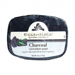 Essentials by Clearly Natural Charcoal Glycerin Soap 4 oz