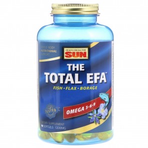 Health From The Sun- The Total EFA Omega 3-6-9- 90 Softgels